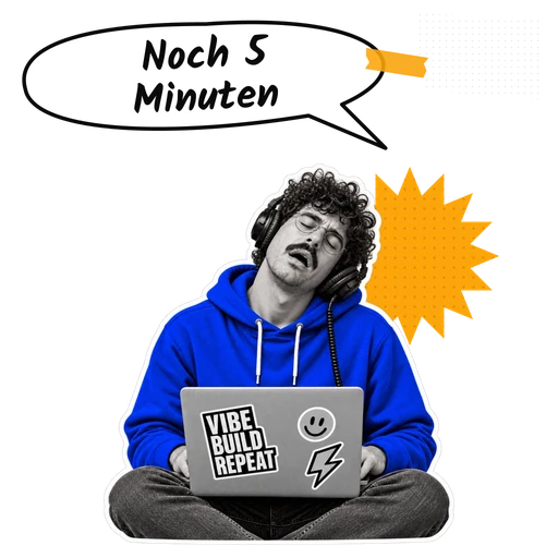 Karl-Dieter sagt: Noch 5 Minuten